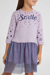 Redtag-Assorted-Embroideredellished-Dress-Dresses-Girls-2 to 8 Years