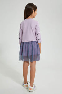 Redtag-Assorted-Embroideredellished-Dress-Dresses-Girls-2 to 8 Years