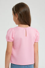 Load image into Gallery viewer, Redtag-Pink-Printed-Blouse-Colour:Pink,-Filter:Girls-(2-to-8-Yrs),-Girls-Blouses,-New-In,-New-In-GIR,-Non-Sale,-S22B,-Section:Kidswear-Girls-2 to 8 Years
