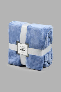 Redtag-Blue-Ultra-Soft-Blanket-(Double-Size)-Colour:Blue,-Filter:Home-Bedroom,-HMW-BED-Blankets,-New-In,-New-In-HMW-BED,-Non-Sale,-S22B,-Section:Homewares-Home-Bedroom-