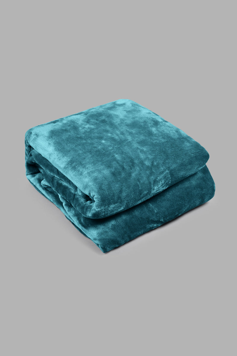 Redtag-Blue-Ultra-Soft-Blanket-(Double-Size)-Colour:Blue,-Filter:Home-Bedroom,-HMW-BED-Blankets,-New-In,-New-In-HMW-BED,-Non-Sale,-S22B,-Section:Homewares-Home-Bedroom-