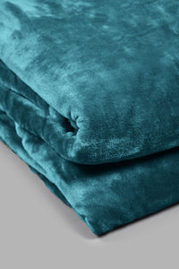 Redtag-Blue-Ultra-Soft-Blanket-(Double-Size)-Colour:Blue,-Filter:Home-Bedroom,-HMW-BED-Blankets,-New-In,-New-In-HMW-BED,-Non-Sale,-S22B,-Section:Homewares-Home-Bedroom-