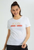 Redtag-White-Graphic-Print-T-Shirt-Active-Tees-Women's-