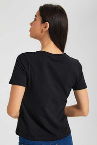 Redtag-White-Graphic-Print-T-Shirt-Active-Tees-Women's-
