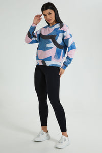 Redtag-Allover-Printed-Active-Sweatshirt-Colour:Assorted,-Filter:Women's-Clothing,-New-In,-New-In-Women,-Non-Sale,-S22B,-Section:Women,-Women-Sweatshirts-Women's-