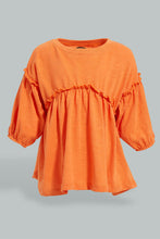 Load image into Gallery viewer, Orange Long Sleeved Blouse
