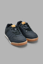 Load image into Gallery viewer, Redtag-Navy-Textured-Sneaker-BSR-Casual-Shoes,-Colour:Navy,-Filter:Boys-Footwear-(5-to-14-Yrs),-New-In,-New-In-BSR-FOO,-Non-Sale,-S22A,-Section:Kidswear-Senior-Boys-5 to 14 Years
