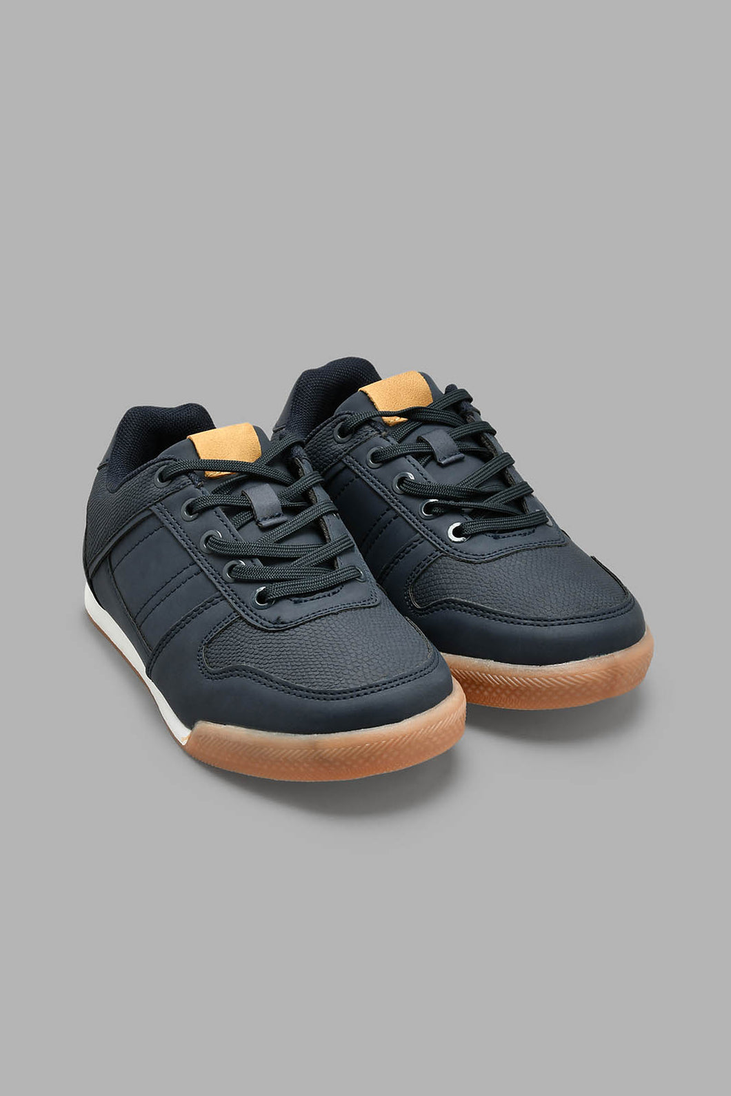 Redtag-Navy-Textured-Sneaker-BSR-Casual-Shoes,-Colour:Navy,-Filter:Boys-Footwear-(5-to-14-Yrs),-New-In,-New-In-BSR-FOO,-Non-Sale,-S22A,-Section:Kidswear-Senior-Boys-5 to 14 Years