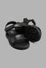 Redtag-Black-Slogan-Comfort-Sandal-Boys-Casual-Sandals,-Colour:Black,-Filter:Boys-Footwear-(3-to-5-Yrs),-New-In,-New-In-BOY-FOO,-Non-Sale,-S22A,-Section:Kidswear-Boys-3 to 5 Years