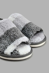 Redtag-Assorted-Checkered-Slipper-Colour:Assorted,-Filter:Men's-Footwear,-Men-Slippers,-New-In,-New-In-Men-FOO,-Non-Sale,-S22A,-Section:Men-Men's-