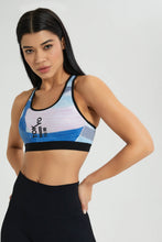 Load image into Gallery viewer, Redtag-Allover-Printed-Sports-Bra-Colour:Assorted,-Filter:Women&#39;s-Clothing,-New-In,-New-In-Women,-Non-Sale,-S22B,-Section:Women,-Women-T-Shirts-Women&#39;s-
