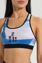 Load image into Gallery viewer, Redtag-Allover-Printed-Sports-Bra-Colour:Assorted,-Filter:Women&#39;s-Clothing,-New-In,-New-In-Women,-Non-Sale,-S22B,-Section:Women,-Women-T-Shirts-Women&#39;s-
