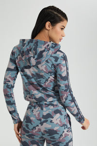 Redtag-Allover-Camo-Print-Hooded-Sweatshirt-Colour:Assorted,-Filter:Women's-Clothing,-New-In,-New-In-Women,-Non-Sale,-S22B,-Section:Women,-Women-Sweatshirts-Women's-