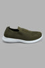 Redtag-Olive-Knit-Slip-On-Slip-ons-Men's-