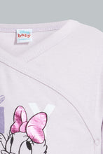 تنزيل الصورة على معرض الصور، Redtag-Lilac-Daisy-2-Pack-Body-Suit-Bodysuits-Baby-0 to 12 Months
