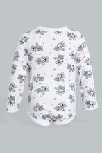 تنزيل الصورة على معرض الصور، Redtag-Grey-Mickey-Mouse-2-Pack-Body-Suit-Bodysuits-Baby-0 to 12 Months
