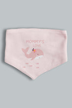 Load image into Gallery viewer, Redtag-Pink-Best-Fins-Ever-2-Pack-Bibs-Bibs-Baby-0 to 12 Months
