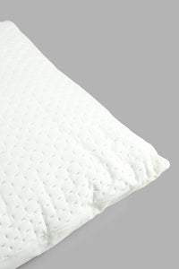 Redtag-Ivory-Pinsonic-Plain-Cushion-Cushions-Home-Bedroom-