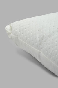 Redtag-Ivory-Pinsonic-Plain-Cushion-Cushions-Home-Bedroom-