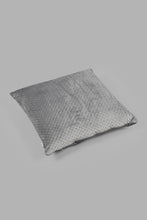 Load image into Gallery viewer, Redtag-Grey-Pinsonic-Plain-Cushion-Cushions-Home-Bedroom-
