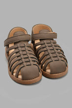 Load image into Gallery viewer, Redtag-Brown-Fisherman-Sandal-Fisherman-Boys-3 to 5 Years
