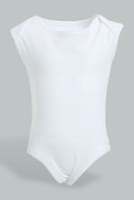 Load image into Gallery viewer, Redtag-White-3-Pack-West-Body-Suit-Colour:White,-Filter:Baby-(0-to-12-Mths),-NBF-Bodysuits,-New-In,-New-In-NBF,-Non-Sale,-PPE,-S22A,-Section:Kidswear-Baby-0 to 12 Months
