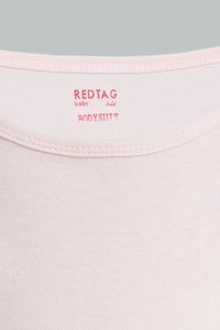 Redtag-Pink-And-White-Combo-3-Pack-Body-Suit-Colour:Pink,-Filter:Baby-(0-to-12-Mths),-NBG-Bodysuits,-New-In,-New-In-NBG,-Non-Sale,-PPE,-S22A,-Section:Kidswear-Baby-0 to 12 Months