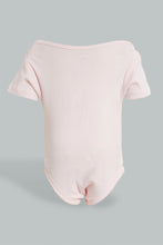 Load image into Gallery viewer, Redtag-Pink-And-White-Combo-3-Pack-Body-Suit-Colour:Pink,-Filter:Baby-(0-to-12-Mths),-NBG-Bodysuits,-New-In,-New-In-NBG,-Non-Sale,-PPE,-S22A,-Section:Kidswear-Baby-0 to 12 Months
