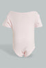 Redtag-Pink-And-White-Combo-3-Pack-Body-Suit-Colour:Pink,-Filter:Baby-(0-to-12-Mths),-NBG-Bodysuits,-New-In,-New-In-NBG,-Non-Sale,-PPE,-S22A,-Section:Kidswear-Baby-0 to 12 Months