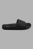 Redtag-Black-Geometric-Slide-Sliders-Men's-