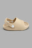 Redtag-Beige-Moulded-Slide-With-Backstrap-Boys-Flip-Flops,-Colour:Beige,-Filter:Boys-Footwear-(3-to-5-Yrs),-New-In,-New-In-BOY-FOO,-Non-Sale,-S22A,-Section:Kidswear-Boys-3 to 5 Years