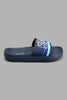 Redtag-Navy-Slogan-Print-Slide-Boys-Flip-Flops,-Colour:Navy,-Filter:Boys-Footwear-(3-to-5-Yrs),-New-In,-New-In-BOY-FOO,-Non-Sale,-S22A,-Section:Kidswear-Boys-3 to 5 Years