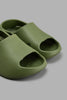 Redtag-Olive-Moulded-Slide-With-Backstrap-Boys-Flip-Flops,-Colour:Dark-Green,-Filter:Boys-Footwear-(3-to-5-Yrs),-New-In,-New-In-BOY-FOO,-Non-Sale,-S22A,-Section:Kidswear-Boys-3 to 5 Years