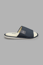 Load image into Gallery viewer, Redtag-Navy-Slipper-Slippers-Men&#39;s-
