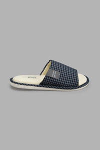 Redtag-Navy-Slipper-Slippers-Men's-