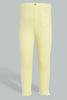 Redtag-Yellow-Solid-Ribbed-Legging-Leggings-Infant-Girls-3 to 24 Months