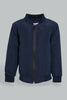 Redtag-Mustard-Bomber-Jacket-With-Zipper-Jackets-Infant-Boys-3 to 24 Months