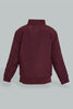 Redtag-Burgundy-Bomber-Jacket-With-Zipper-Jackets-Infant-Boys-3 to 24 Months