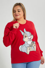 تنزيل الصورة على معرض الصور، Redtag-Red-Character-Printed-Sweatshirt-Character,-Colour:Red,-Filter:Plus-Size,-LDP-Sweatshirts,-New-In,-New-In-LDP,-Non-Sale,-S22A,-Section:Women,-TBL-Women&#39;s-
