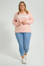 تنزيل الصورة على معرض الصور، Redtag-Pink-Disney-Sweatshirt-Character,-Colour:Pink,-Filter:Plus-Size,-LDP-Sweatshirts,-New-In,-New-In-LDP,-Non-Sale,-S22A,-Section:Women,-TBL-Women&#39;s-
