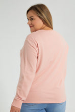 تنزيل الصورة على معرض الصور، Redtag-Pink-Disney-Sweatshirt-Character,-Colour:Pink,-Filter:Plus-Size,-LDP-Sweatshirts,-New-In,-New-In-LDP,-Non-Sale,-S22A,-Section:Women,-TBL-Women&#39;s-
