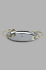 Redtag-Silver-Hammered-Oval-Tray-With-Gold-Brass-Handles-Trays-Home-Dining-