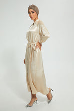 تنزيل الصورة على معرض الصور، Redtag-Cream-Jacquard-Maxi-Dress-Dresses-Women&#39;s-
