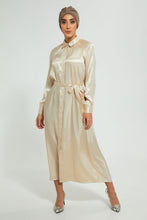 تنزيل الصورة على معرض الصور، Redtag-Cream-Jacquard-Maxi-Dress-Dresses-Women&#39;s-
