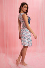 Load image into Gallery viewer, Redtag-Floral-Printed-Chemise-With-Lace-Chemises-Women&#39;s-
