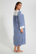 Load image into Gallery viewer, Redtag-Check-Printed-Nightgown-Nightgowns-Women's-
