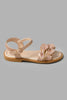 Redtag-Copper-Bow-Detail-Sandal-Casual-Sandals-Girls-3 to 5 Years