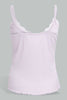 Redtag-Lilac-Strappy-Rib-Vest-With-Lace-Vests-Women's-