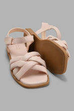 Load image into Gallery viewer, Redtag-Pink-Strap-Sandal-Slingbacks-Senior-Girls-5 to 14 Years
