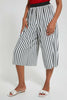 Redtag-Black-Striped-Wideleg-Culotte-Trousers-Women's-0